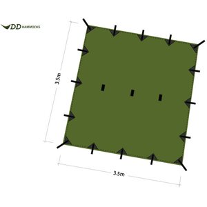 DD Hammocks DD Tarp 3.5x3.5