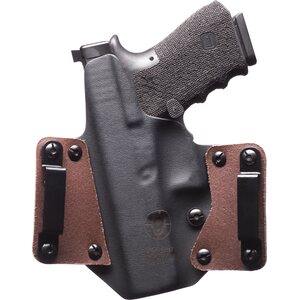 BlackPoint Tactical Leather Wing Holster 1.75" belt loops, Canted