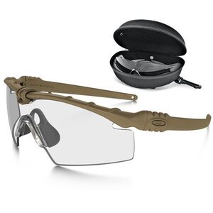 Oakley SI Ballistic M-Frame 3.0, Black, Clear & Gray