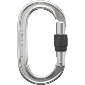 Black Diamond Oval Screwgate
