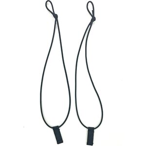 Ozone Soft Bar End Bungees (pair, for Black/Blue soft bar end bars)