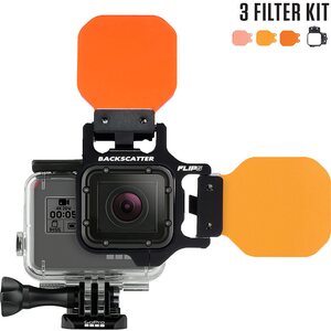 FLIP 7 Filter Kit with Shallow, Dive, Deep Filter (GoPro hero 3/4/5/6/7)