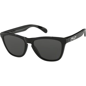 Oakley Frogskins, Polished Black w/ Grey
