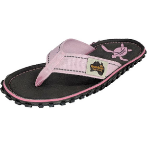 Gumbies Islander Canvas Flip-Flops Turtle Women