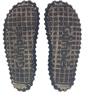 Gumbies Islander Canvas Flip-Flops Black Signature Men
