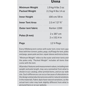 Hilleberg Unna