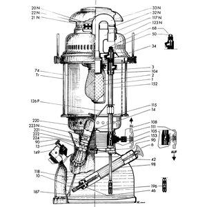 Petromax 500 HK (chrome) (829/500)