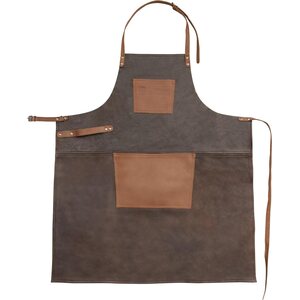 Petromax Buff Leather Apron with neck strap