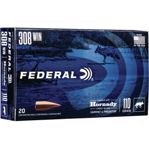 Federal .308 Win Varmint Predator V-Max 7,15g / 110gr 20件