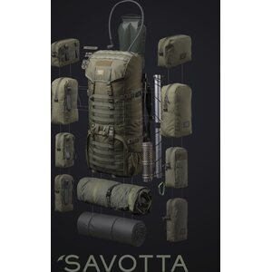 Savotta Jääkäri XL + Side Pockets