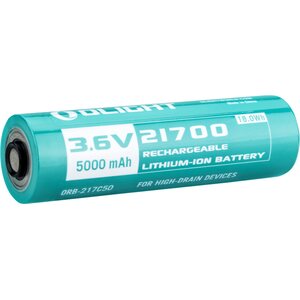 Olight 21700 Li-ion akku Olight, 5000 mAh