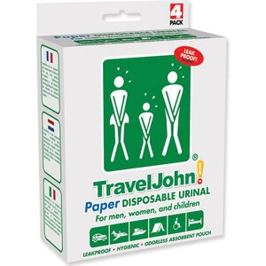 TravelJohn Disposable urinal (3pcs)