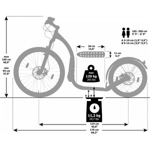 Kickbike Cross MAX 20HD