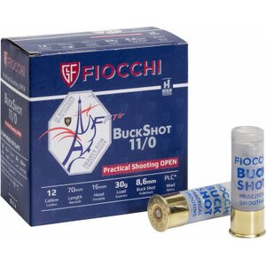 Fiocchi Buckshot Practical Shooting Open 12/70 30g 25件