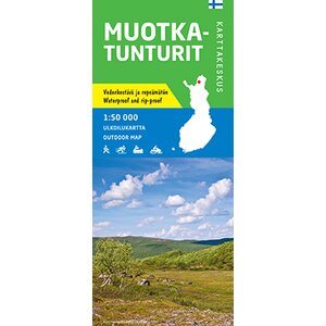 Muotkatunturit 1:50 000, vedenkestävä ulkoilukartta 2019