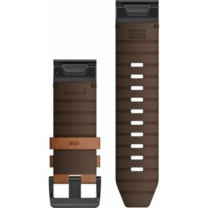 Garmin QuickFit™ 26 -kellonhihna, Ruskea nahka