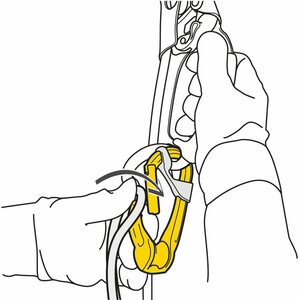Petzl Rollclip A Non-locking
