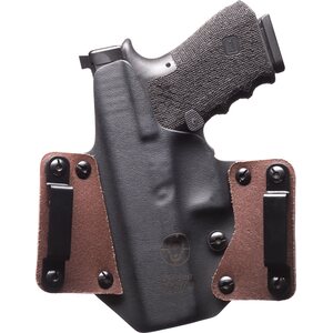 BlackPoint Tactical Leather Wing Holster, 1.75" belt loops, RDS Cut