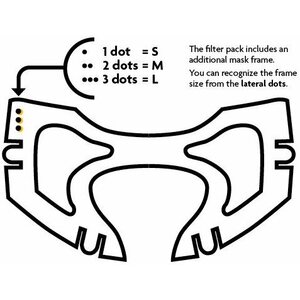 La Sportiva Stratos Mask Filters 90pcs