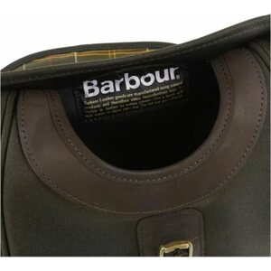 Barbour Wax Leather Cartridge Bag