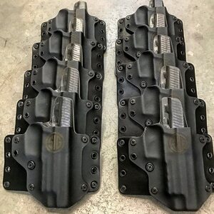 BlackPoint Tactical Leather Wing Holster 1.75" belt loops, Canted DEMO