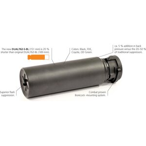 Ase Utra DUAL762-S-BL suppressor, Gen1