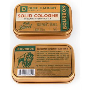 Duke Cannon Solid Cologne - Bourbon