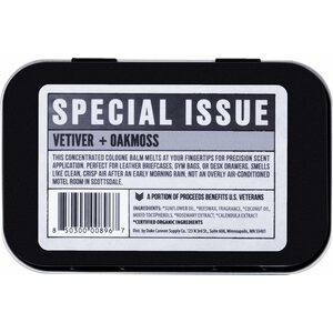 Duke Cannon Solid Cologne - Vetiver + Oakmoss (Special Issue)
