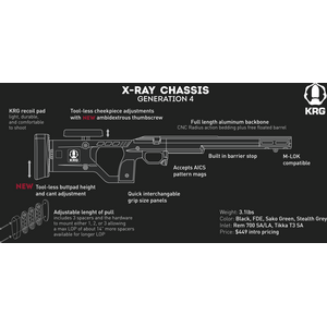 KRG XRAY Chassis - T3, T3X, T3 CTR