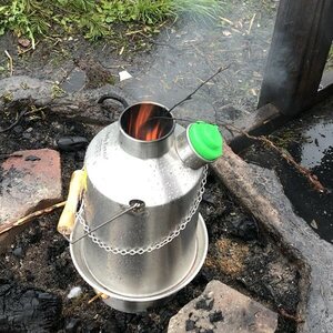 Kelly Kettle Medium "Scout" Kettle (1.2 ltr) Stainless Steel