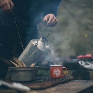 Kelly Kettle Medium "Scout" Kettle (1.2 ltr) Stainless Steel
