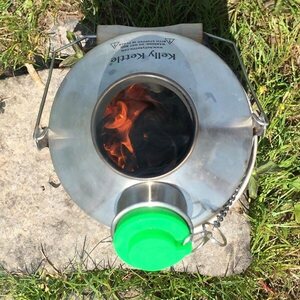 Kelly Kettle Medium "Scout" Kettle (1.2 ltr) Stainless Steel