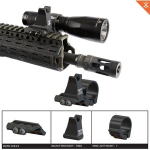 Unity Tactical FUSION Backup Iron Sight – Fixed
