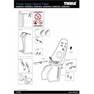 Thule Footrest Strap