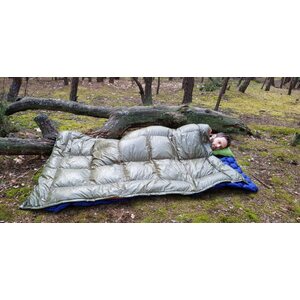 Bushmen Glow Camp quilt +5C