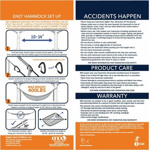 ENO DoubleNest Print Hammock