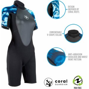AquaLung HydroFlex 3 mm Shorty Womens