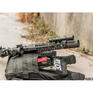 Arisaka 600 Series Light, Malkoff E2HT head, Momentary Tailcap