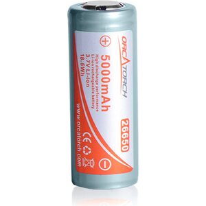 OrcaTorch 26650 Battery 5000mAh