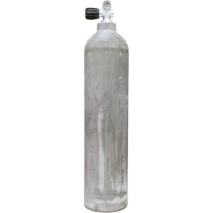 MES Aluminium tank 7 l CE 200 Bar with Mono Valve M25x2 EN144, 232 Bar