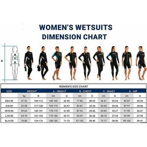 Cressi Fast 7 mm Lady