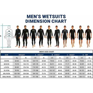 Cressi Fisterra 5 mm Mens