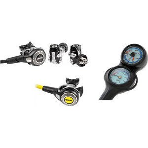 Mares Single wing & Abyss regulator set