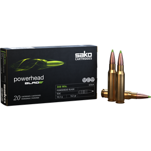 Sako 6.5x55 SE Powerhead Blade 7,8g / 120grs 20pcs