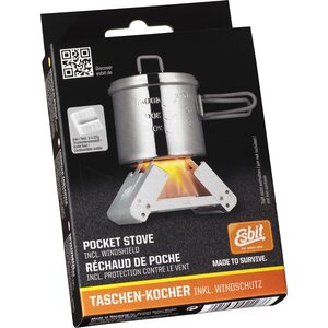 Esbit Pocket Stove With Windscreen