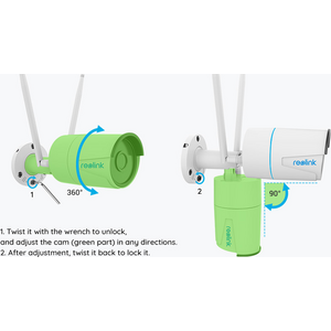 Reolink W320 5MP bullet AI WiFi for outdoor use