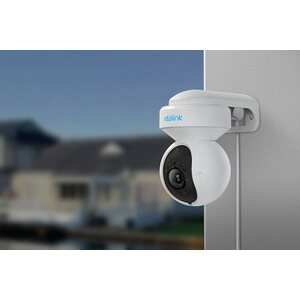 Reolink E1 Outdoor 5MP PTZ Auto Tracking AI WiFi kamera LED-kohdevaloilla