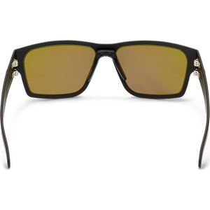 Gatorz Delta Matte Black with Brown Polarized Lens w/ Green Mirror