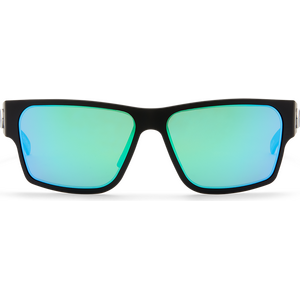 Gatorz Delta Matte Black with Brown Polarized Lens w/ Green Mirror