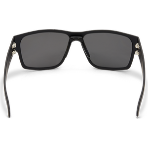 Gatorz Delta Matte Black with Smoked Polarized Lens w/ Blue Mirror